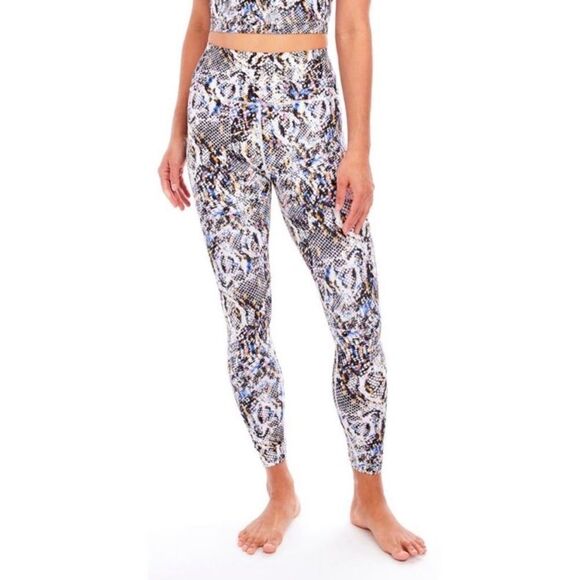 NWT Sage Collective Snakeskin Print Yoga Workout Athletic Leggings - Picture 6 of 11